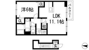 レゴリス1の物件間取画像